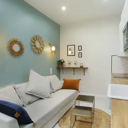 Rent this studio apartment on 249 Rue Saint-Denis in 75002 Paris, France