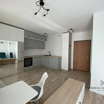 Rent this 1 bed apartment on Milczańska 5 in 61-131 Poznan, Poland