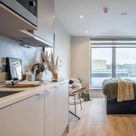 Rent this studio apartment on Leyland in The Mall, London