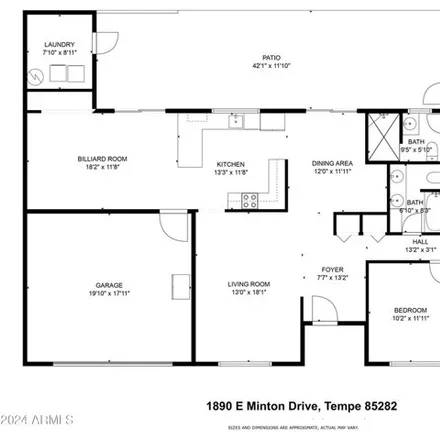 Image 5 - 1890 East Minton Drive, Tempe, AZ 85282, USA - House for sale