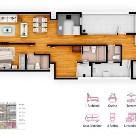 Image 1 - Del Parque Avenue, San Isidro, Lima Metropolitan Area 15000, Peru - Apartment for sale