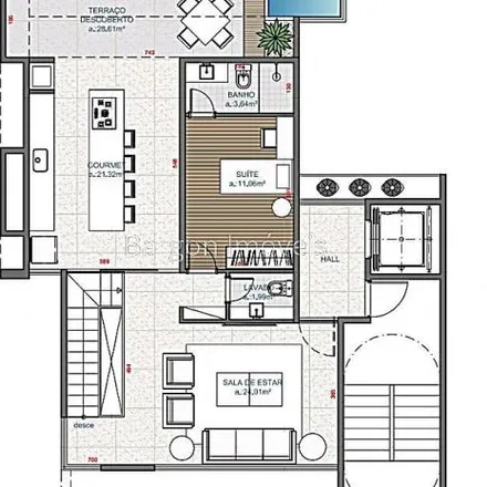 Buy this 3 bed apartment on Rua Luz Interior in Santa Luzia, Juiz de Fora - MG