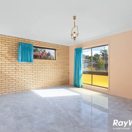 Rent this 4 bed apartment on 13 Tapscott Street in Wishart QLD 4122, Australia