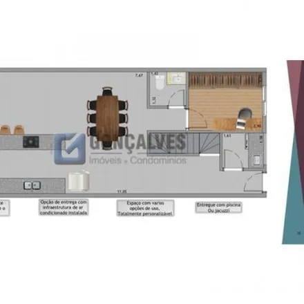 Buy this 2 bed apartment on Rua Manuel Hernandes Lopes in Anchieta, São Bernardo do Campo - SP