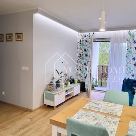 Rent this 3 bed apartment on Centrum Handlowe Borek in Aleja Generała Józefa Hallera 52, 53-324 Wrocław