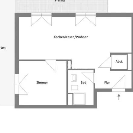 Rent this 2 bed apartment on Grundschule am Spitalplatz in Pössinger Straße, 86899 Landsberg am Lech