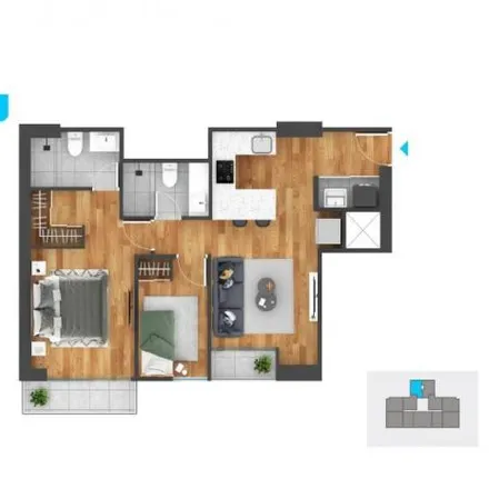 Buy this 2 bed apartment on Avenida Mariscal Ramón Castilla in Santiago de Surco, Lima Metropolitan Area 15049