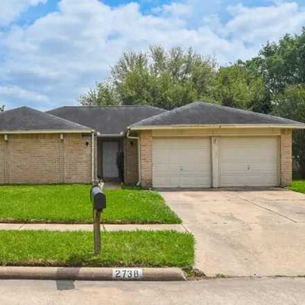 Rent this 3 bed house on 2746 Sicklepod Drive in Harris County, TX 77084