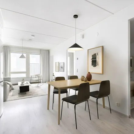 Rent this 4 bed apartment on Kaarlo Sarkian katu 1 in 02600 Espoo, Finland