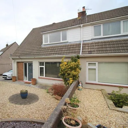 Rent this 3 bed duplex on Treharne Drive in Pen-y-fai, CF31 4NT