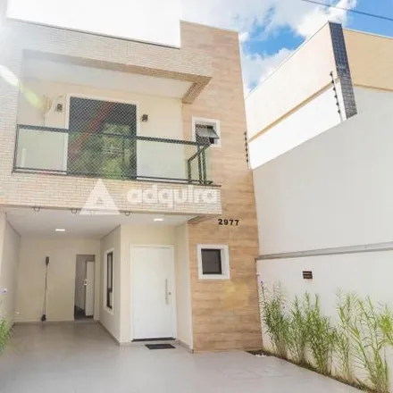 Buy this 3 bed house on Rua Alberto Nepomuceno in Jardim Carvalho, Ponta Grossa - PR
