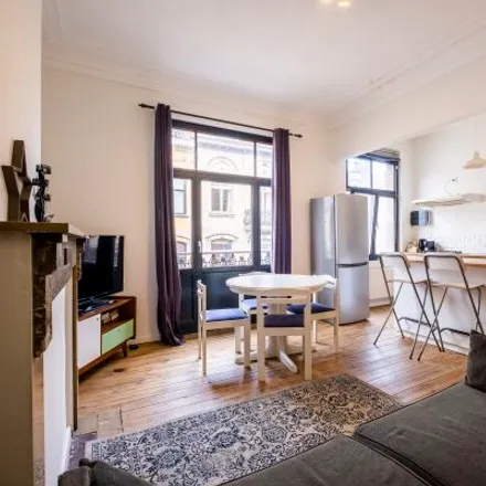 Rent this 4 bed apartment on Rue Jean Robie - Jean Robiestraat 42 in 1060 Saint-Gilles - Sint-Gillis, Belgium