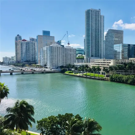 Rent this 1 bed condo on Brickell Key II in 540 Brickell Key Drive, Miami