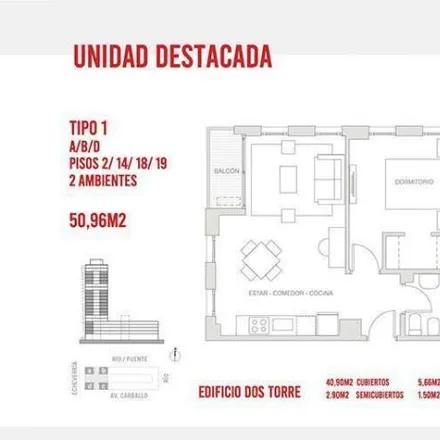 Rent this 1 bed apartment on Antonella Trivisonno 503 in Islas Malvinas, Rosario
