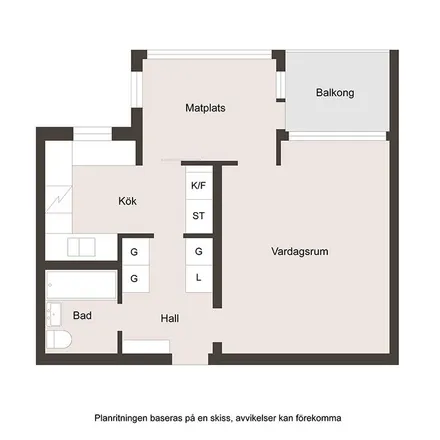 Image 2 - Blåbärsvägen, 331 43 Värnamo, Sweden - Apartment for rent