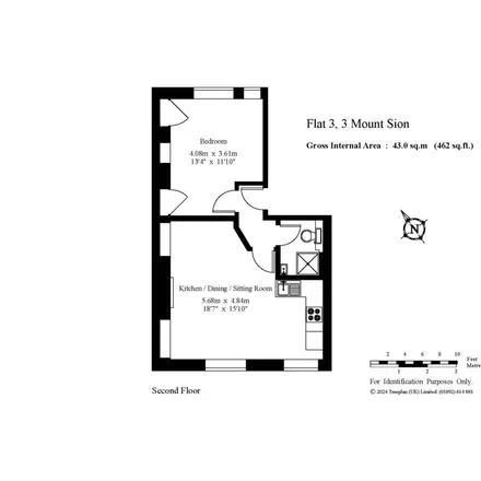 Image 8 - Mount Sion, Royal Tunbridge Wells, TN1 1TN, United Kingdom - Apartment for rent