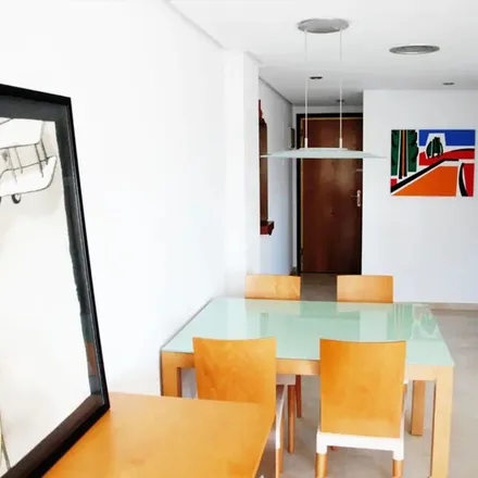 Rent this 1 bed apartment on Plaça de les Bandes de Música de la Comunitat Valenciana in 46023 Valencia, Spain