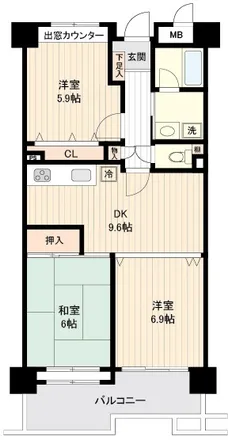 Image 2 - unnamed road, Yukigaya-Otsukamachi, Ota, 145-0067, Japan - Apartment for rent