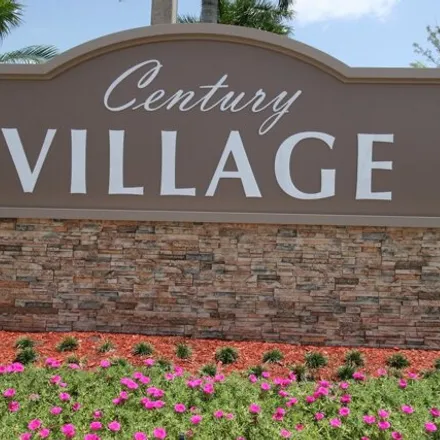 Rent this 2 bed condo on Cardiff Street in Century Village, Palm Beach County