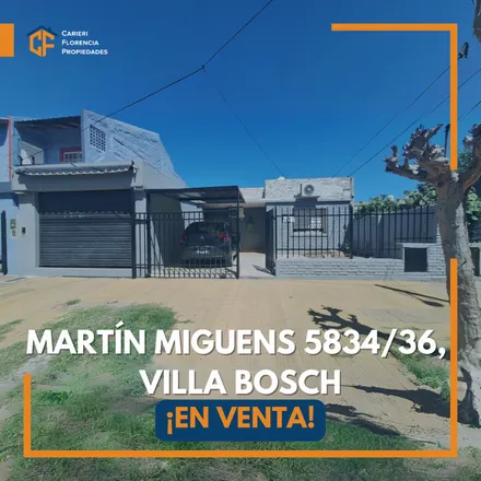 Buy this 3 bed house on 808 - Martín Miguens 5840 in Partido de Tres de Febrero, Villa Bosch