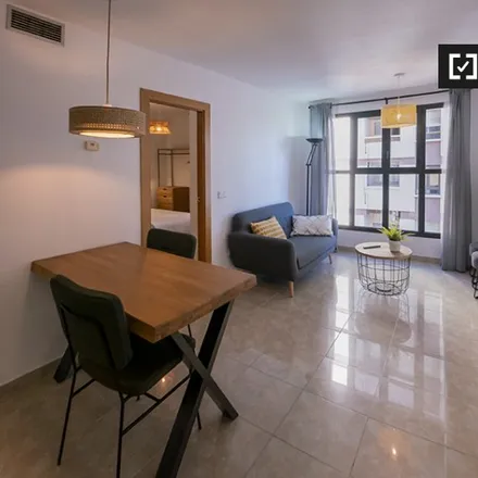 Rent this 1 bed apartment on Plaça d'Hondures in 29, 46022 Valencia