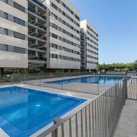 Rent this 3 bed apartment on El Kiosko Valdebebas in Calle de María de las Mercedes de Borbón, 28055 Madrid
