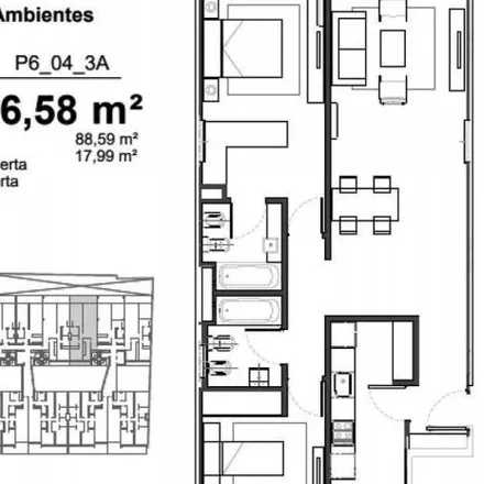 Buy this 2 bed apartment on Núñez 3802 in Coghlan, C1430 AIF Buenos Aires