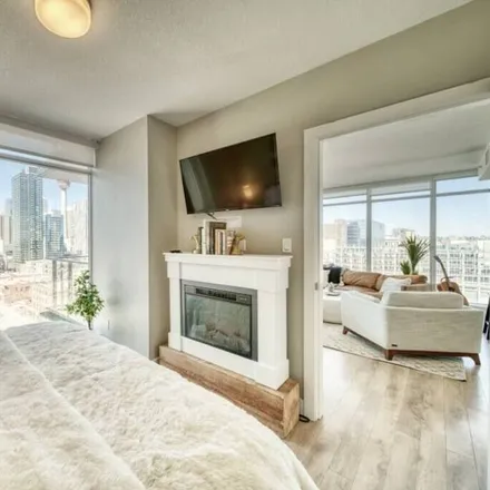 Rent this 2 bed condo on Calgary in AB T2G 0E7, Canada