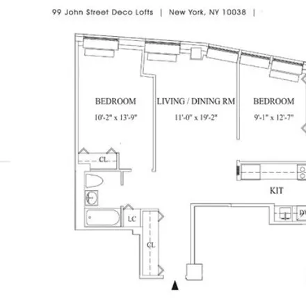 Image 7 - 99 John Street, New York, NY 10038, USA - Condo for rent