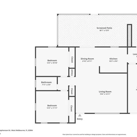 Image 8 - 371 Stephenson Drive, West Melbourne, FL 32904, USA - House for sale