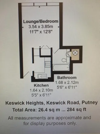 Image 8 - Keswick Heights, 28 Keswick Road, London, SW15 2EW, United Kingdom - Apartment for rent