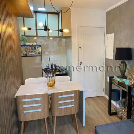 Buy this 1 bed apartment on Edificio Solar Carlos Drumond in Avenida Chibarás 203, Indianópolis