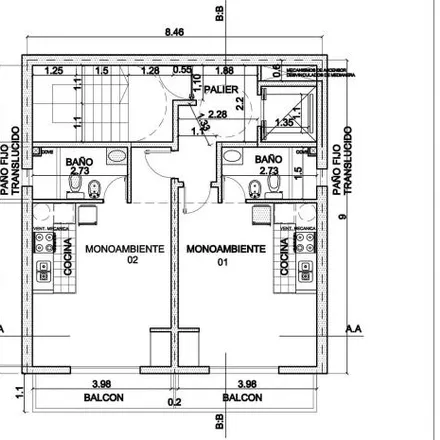 Rent this studio apartment on Ricchieri 1102 in Nuestra Señora de Lourdes, Rosario