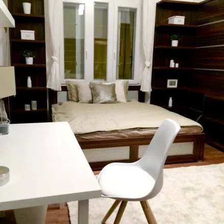 Rent this 1 bed apartment on 1072 Budapest in Rákóczi út 44., Hungary