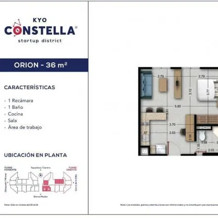 Buy this 1 bed apartment on Avenida Cristóbal Colón in Industrial, 64480 Monterrey