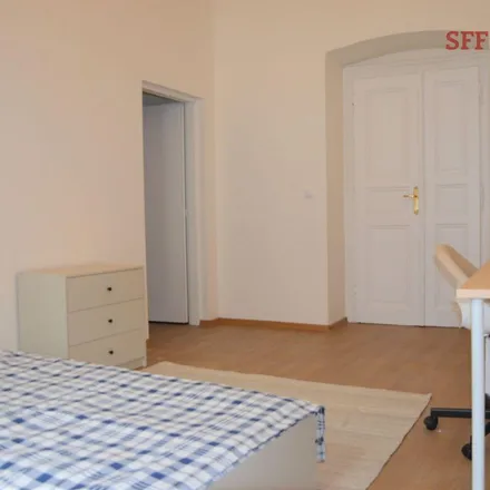 Rent this 1 bed apartment on Sokolská 1803/30 in 120 00 Prague, Czechia