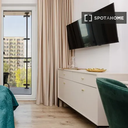 Rent this studio apartment on Apartamenty Varsovia Apart Hotel Wola Invest in Marcina Kasprzaka 31, 01-234 Warsaw