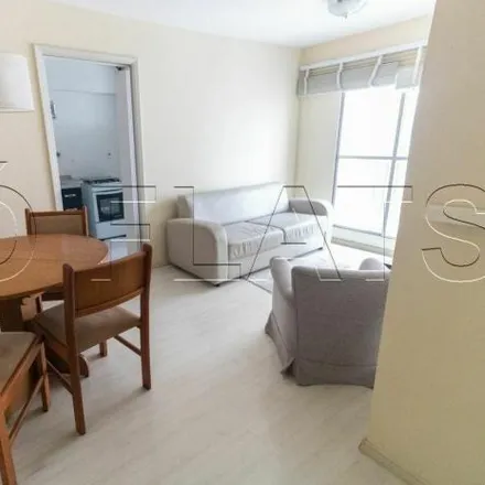 Buy this 1 bed apartment on Condomínio Ambassador in Rua Afonso Braz 768, Indianópolis