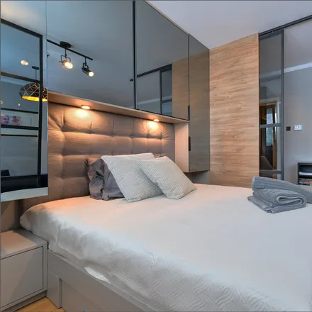 Rent this 1 bed apartment on Ulica Ružice Meglaj - Rimac 15 in 10361 Gradska četvrt Sesvete, Croatia