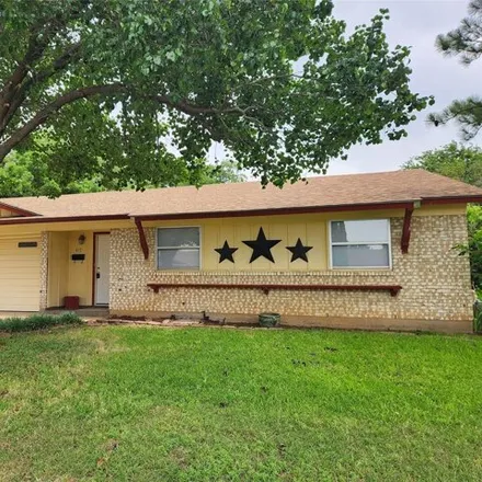 Rent this 3 bed house on 457 Wallace Drive in Crowley, TX 76036