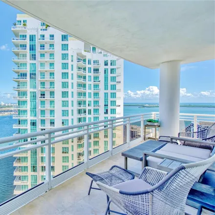 Rent this 4 bed condo on Carbonell Condominium in 681 Brickell Key Drive, Miami