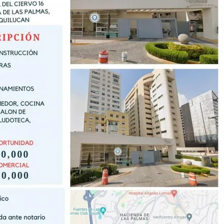 Buy this 3 bed apartment on Cibeles in Hacienda del Ciervo, 52763 Interlomas