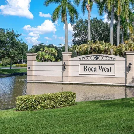 Buy this 2 bed condo on 6992 Willow Wood Drive in Boca West, Palm Beach County