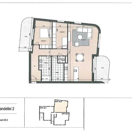 Image 3 - Leo Vermandellei 2, 2180 Antwerp, Belgium - Apartment for rent