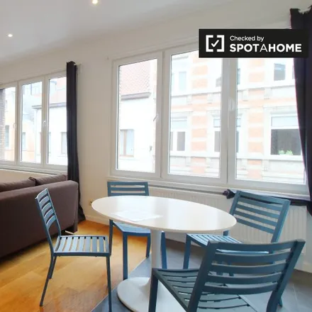 Rent this 1 bed apartment on Rue Haute - Hoogstraat 93 in 1000 Brussels, Belgium