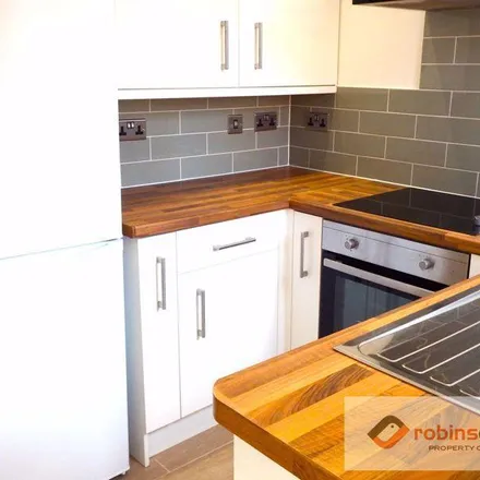Rent this 4 bed townhouse on 40 Woolmer Road in Nottingham, NG2 2FB