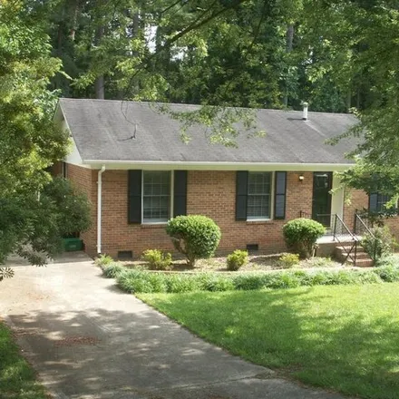 Rent this 3 bed house on 5835 Wintergreen Drive in Raleigh, NC 27609