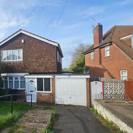 Rent this 3 bed duplex on Hill Way in Ash Tree Road, Oadby