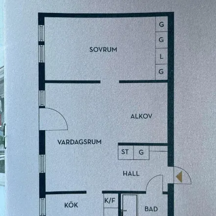 Image 8 - Röda längan, Betsövägen, 132 30 Boo, Sweden - Apartment for rent