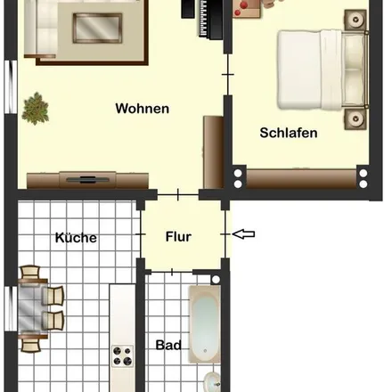 Image 1 - Großer Schneisenweg, 99986 Kammerforst, Germany - Apartment for rent